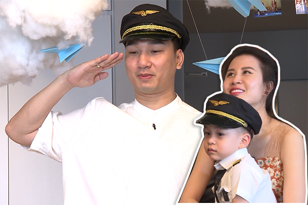 Bố con MC Thành Trung tổ chức ‘chuyến bay’ đón mẹ về