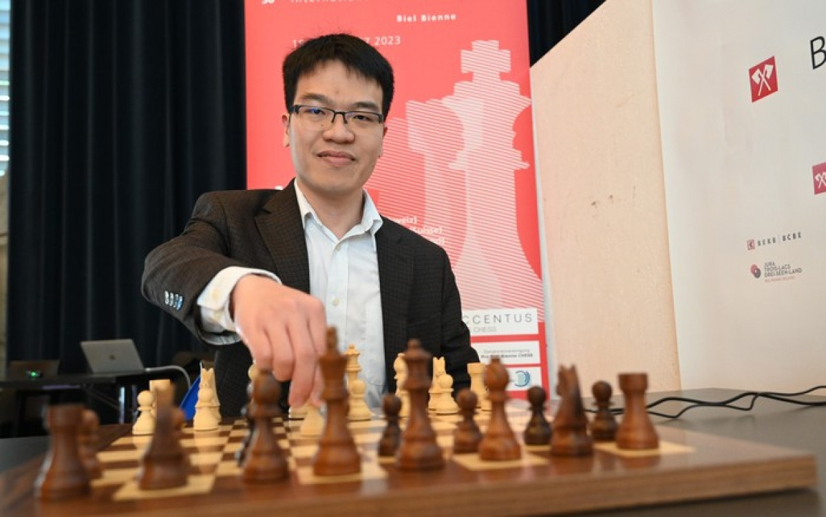 Le Quang Liem sinks two places in World Chess rankings