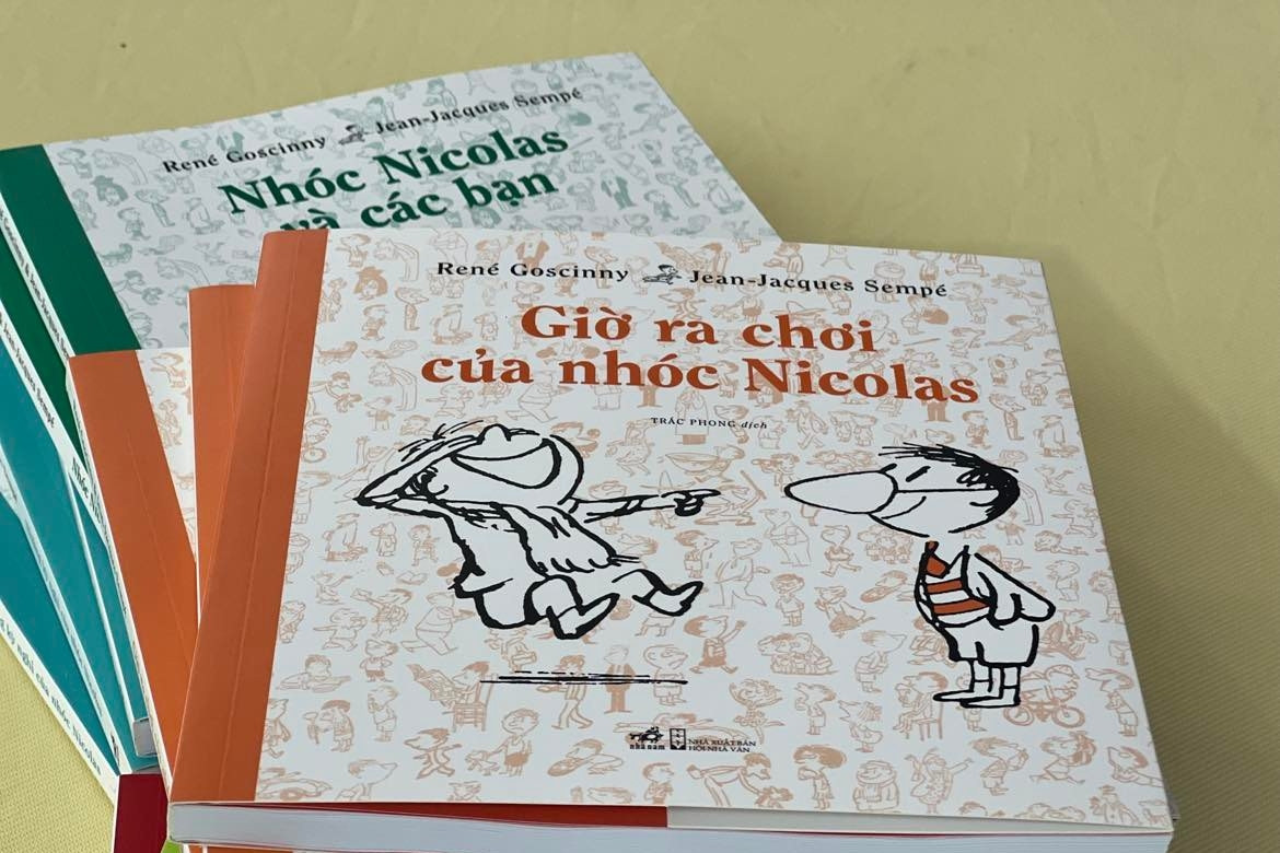 Vì sao độc giả nhí Việt mê bộ truyện “Nhóc Nicolas”?