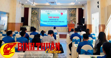Bình Thuận: Tập huấn chuyển đổi số trong xây dựng nông thôn mới