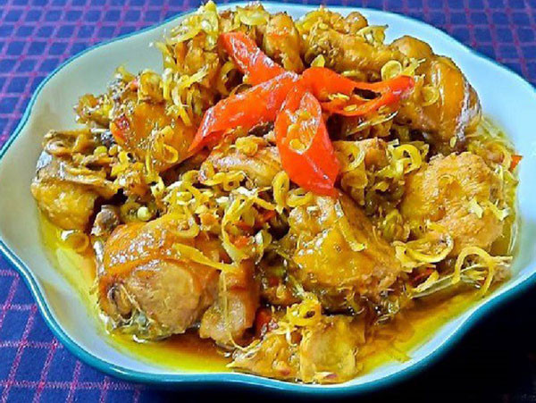 Cách làm gà kho sả ớt ngon chuẩn vị