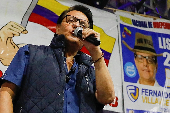 Ứng cử viên tổng thống Ecuador bị ám sát ngay khi đang vận động tranh cử
