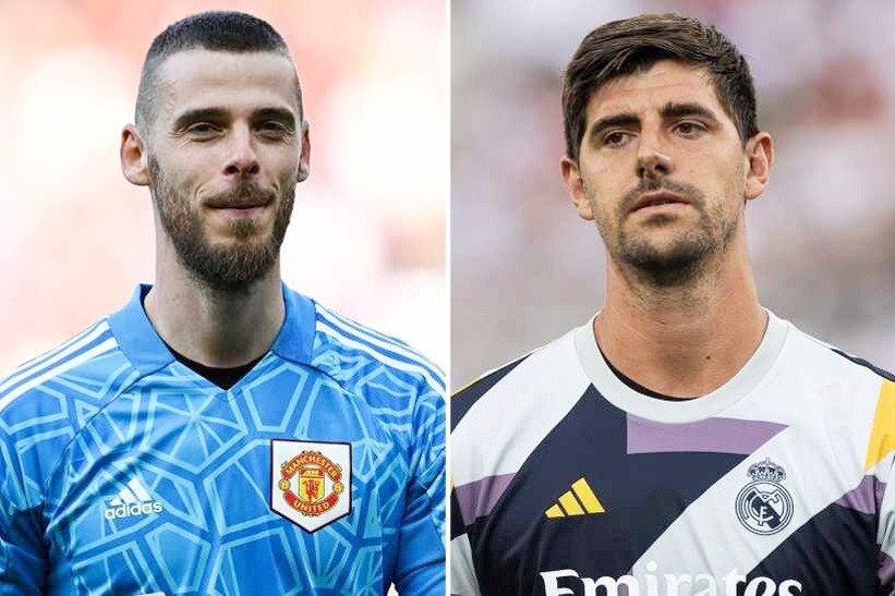 Real Madrid chiêu mộ ngay De Gea thay Courtois