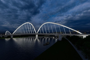 Tính toán xây cầu Thủ Thiêm 4 kinh phí 5.300 tỷ đồng theo dạng cầu quay