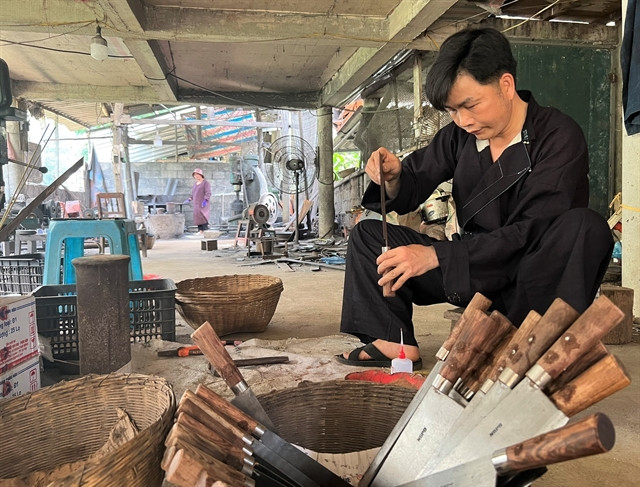 Traditional blacksmith craft in Cao Bang forges bright future