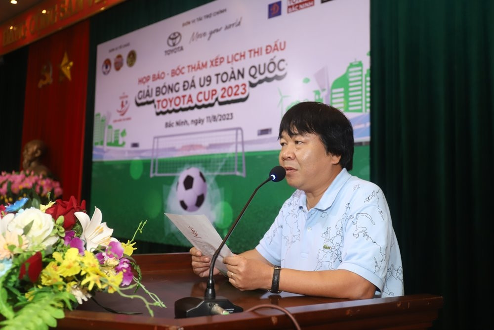 16 đội bóng tham dự Giải bóng đá U9 toàn quốc 2023