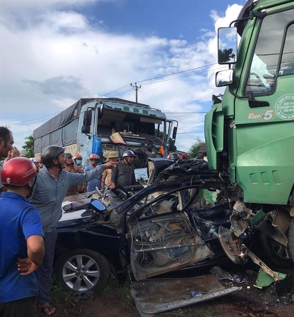 Accident in Gia Lai: truck driver Dinh Tien Binh arrested