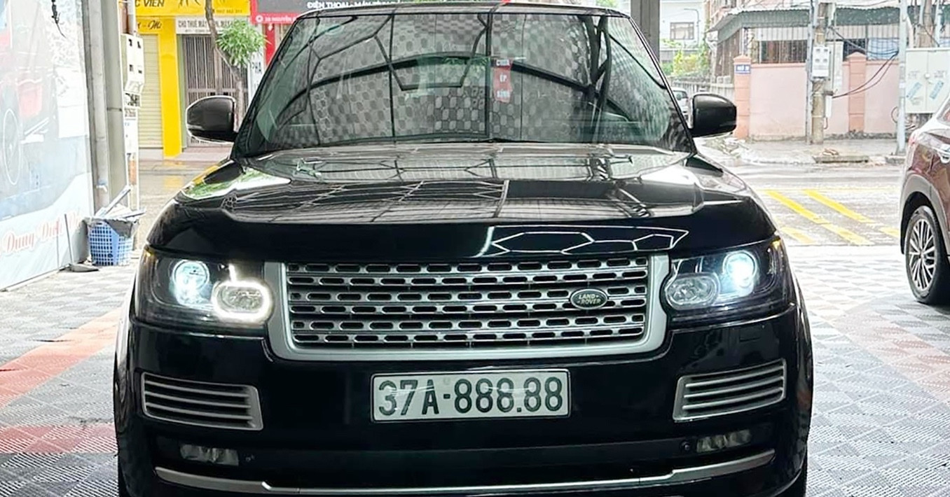 Trước giờ G biển số định danh, Range Rover biển ngũ quý 88888 rao giá 2 ...