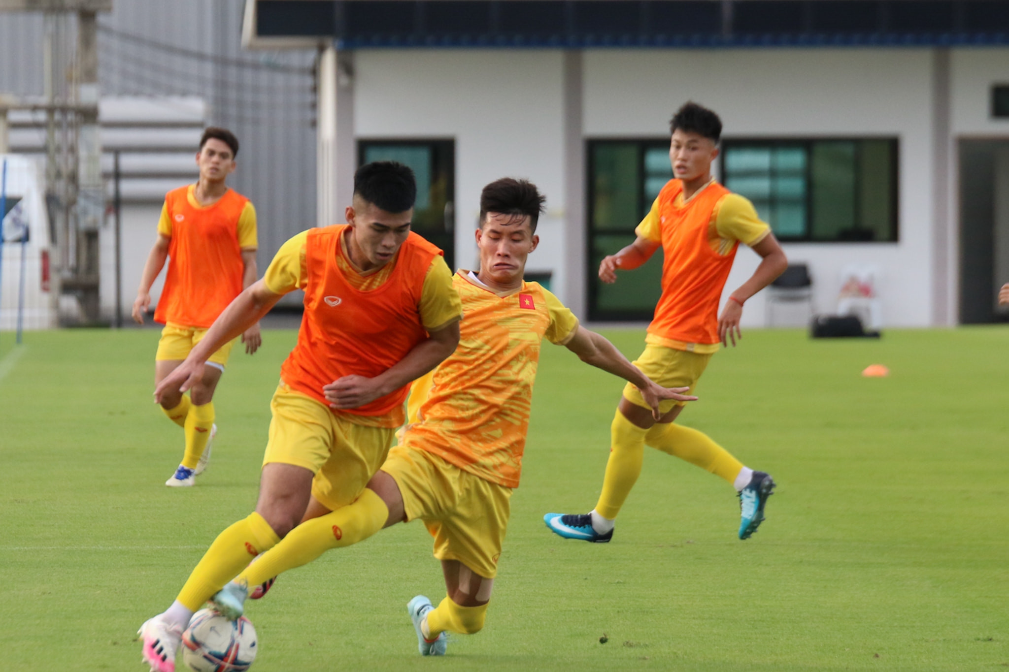 U23 Việt Nam sẵn sàng đấu U23 Bahrain trên đất Thái Lan