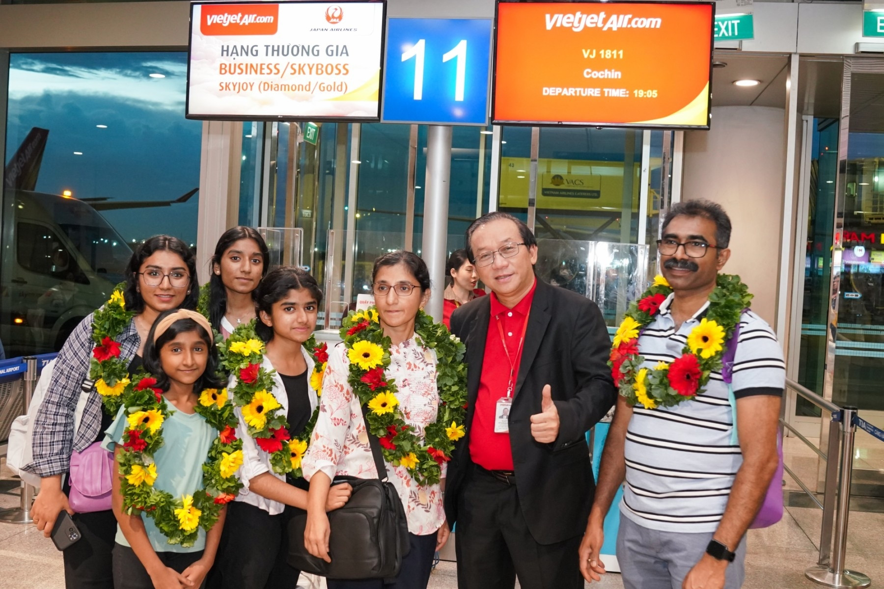 Vietjet mở đường bay thẳng nối TP.HCM  với Kochi - Ấn Độ