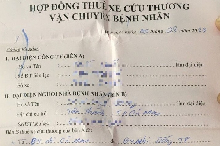 Vụ cha định đặt thi thể con vào thùng xốp đưa về quê: Nhà xe cấp cứu nói gì?