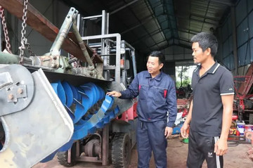 Farmer innovates by inventing agricultural machinery