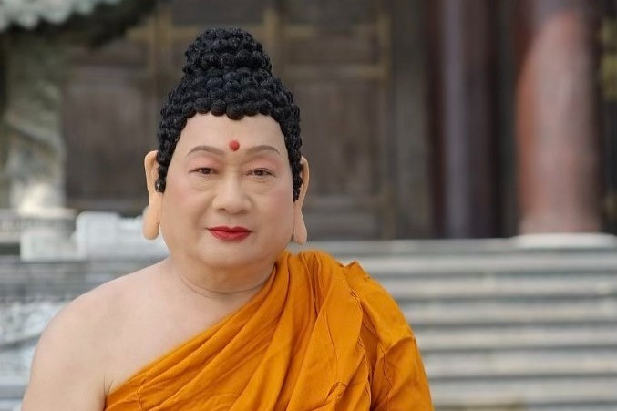 NSND Tiến Đạt vào vai Đức Phật Thích Ca khiến nhiều người không nhận ra