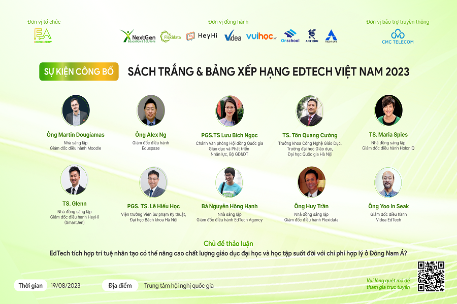 Sắp công bố xếp hạng các sản phẩm công nghệ giáo dục Việt Nam 2023