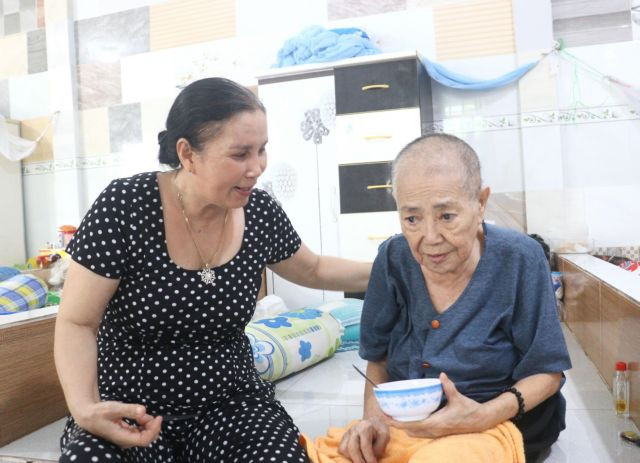 A special house for the elderly in need