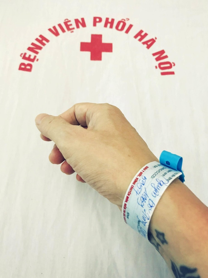 Bức ảnh được nam diễn viên chia sẻ.