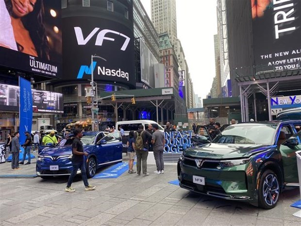 Vietnamese EV maker’s market cap hits 85.5 billion USD in Nasdaq debut hinh anh 1