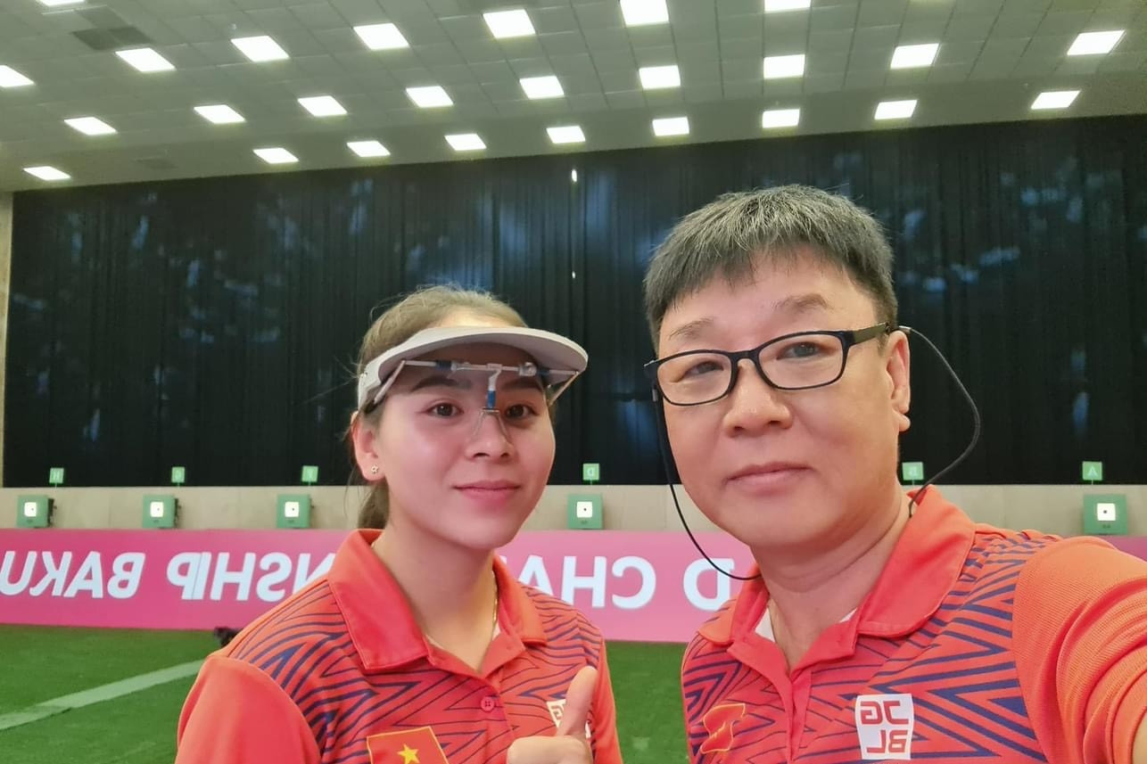 Xạ thủ Trịnh Thu Vinh giành vé dự Olympic 2024