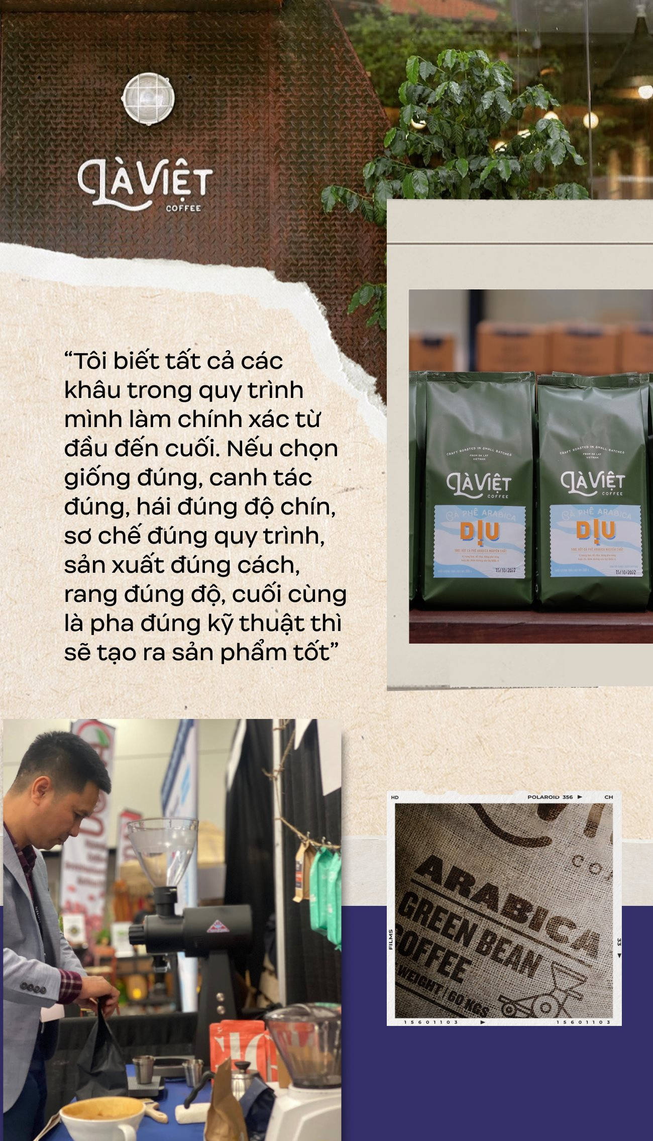 Là Việt Coffee: 10 năm kiên trì với hạt Arabica, bán 1 triệu ly cà phê ...