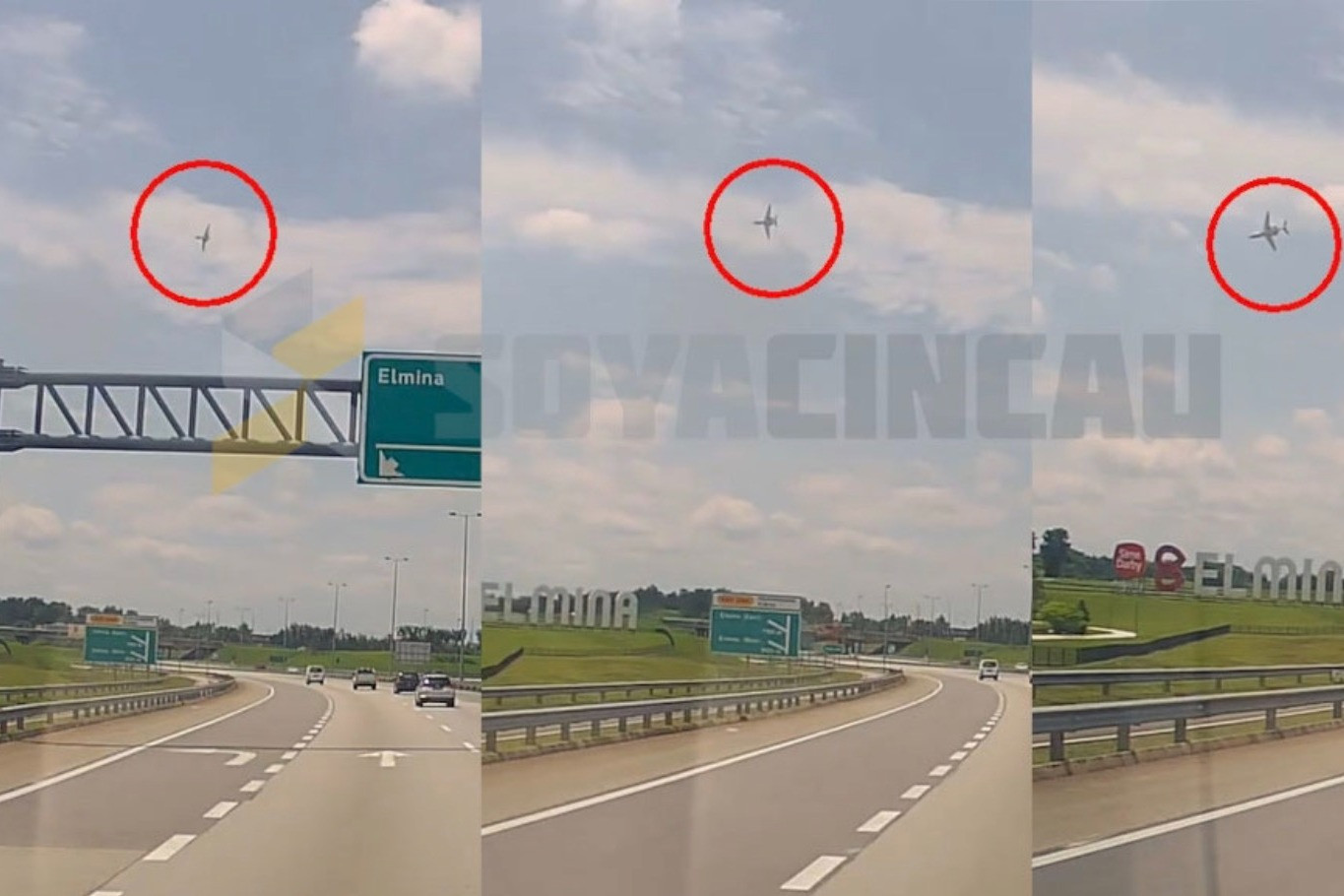 Video phút cuối của máy bay Malaysia trước khi đâm xuống đất