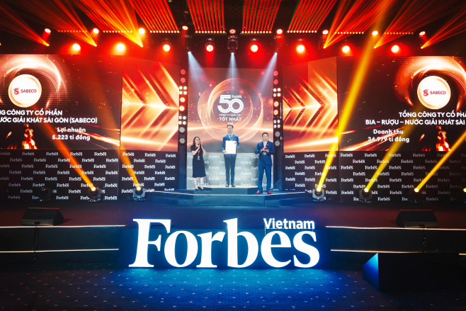 Sabeco lần thứ 6 vào danh sách ‘50 công ty niêm yết tốt nhất’