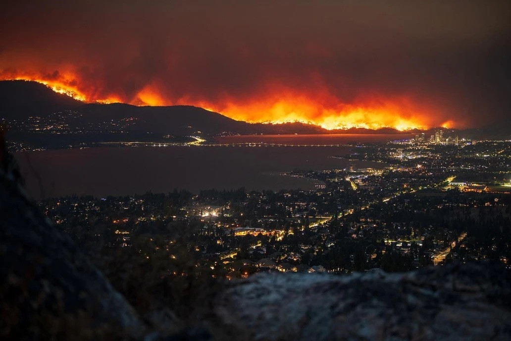 Canada ban bố tình trạng khẩn cấp vì cháy rừng ở British Columbia