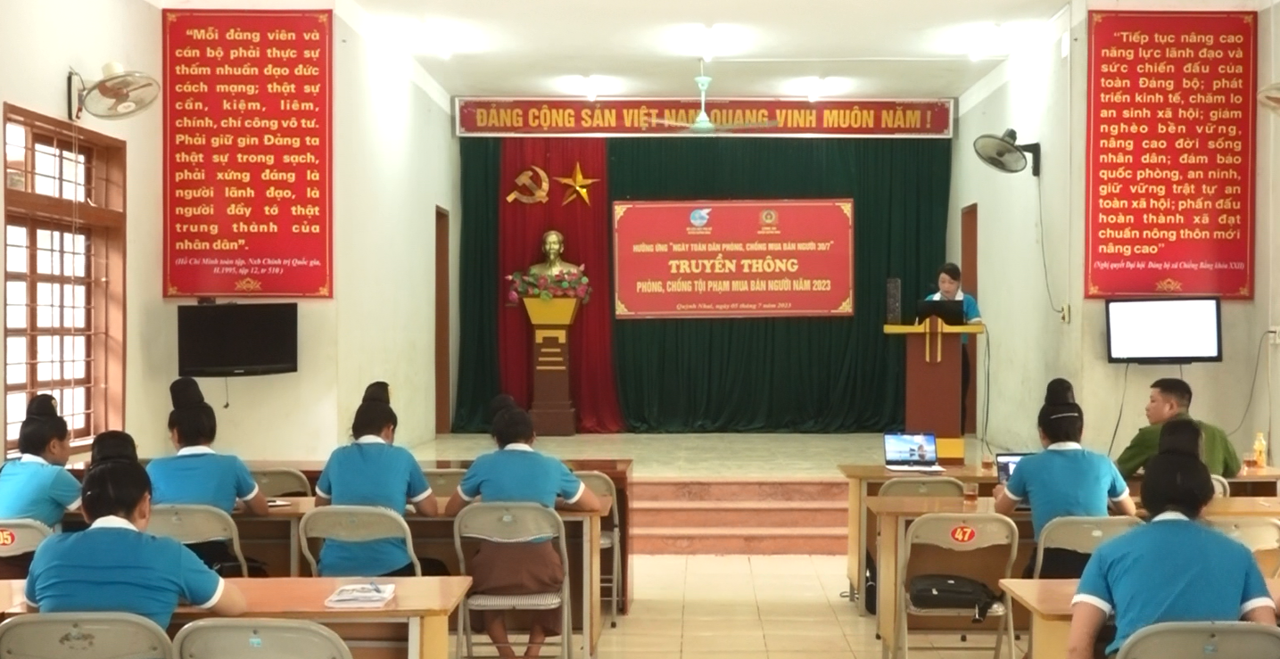 Chiềng Bằng tuyên truyền về phòng, chống tội phạm mua bán người