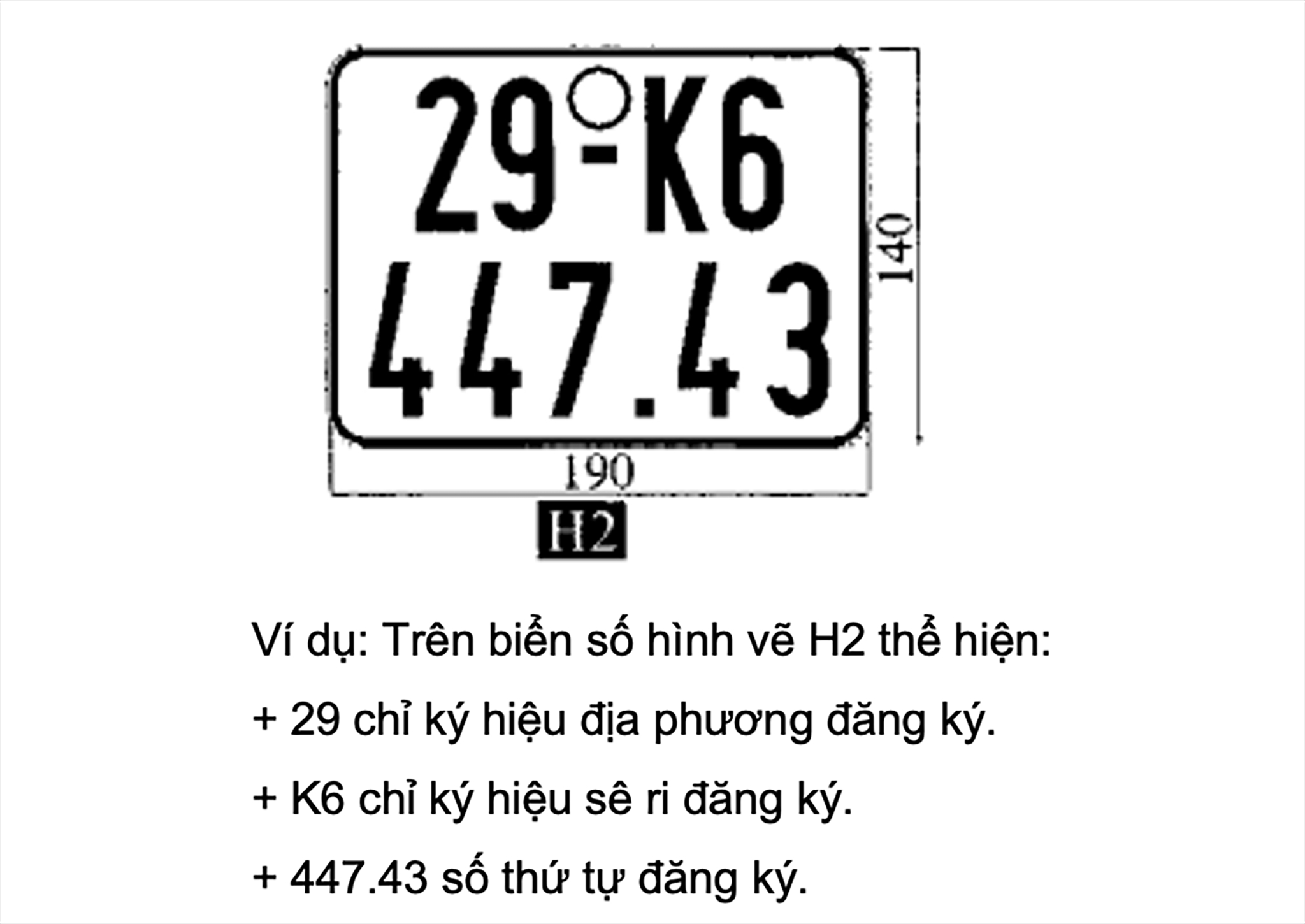 Biển số định danh xe máy không còn phân loại theo dung tích xi lanh