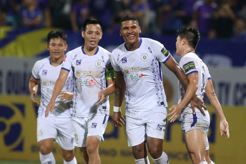 Đả bại Hải Phòng, Hà Nội FC giữ ngôi đầu V-League 2023