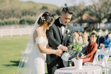 Đám cưới trên thảo nguyên xanh của chàng trai người Việt và cô dâu ngoại quốc