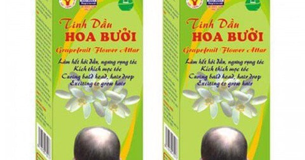 Thu hồi toàn quốc tinh dầu hoa bưởi xịt dưỡng ngăn rụng tóc