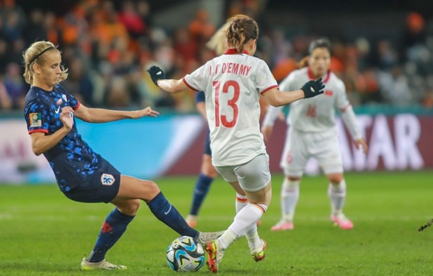 Vietnam bid farewell to 2023 Women's World Cup with 7-0 loss to Netherlands hinh anh 1