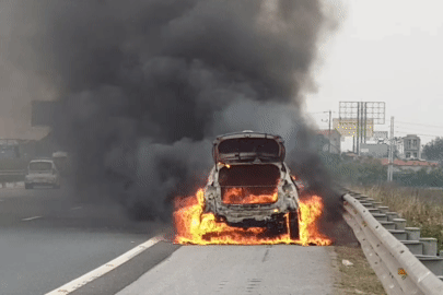 Ô tô cháy ở cao tốc Pháp Vân- Cầu Giẽ, 8 tháng chủ chưa ‘đòi' được tiền bảo hiểm