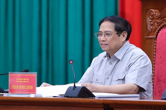 Thủ tướng làm việc với Ban Thường vụ Tỉnh ủy Kon Tum
