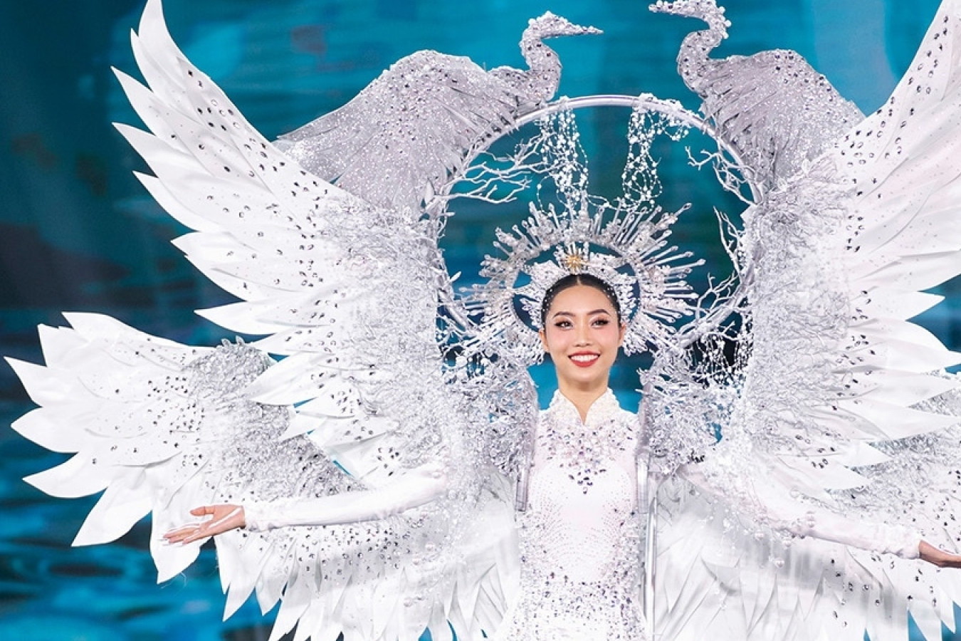 Beauties wow in national costume competition at Miss Grand Vietnam 2023