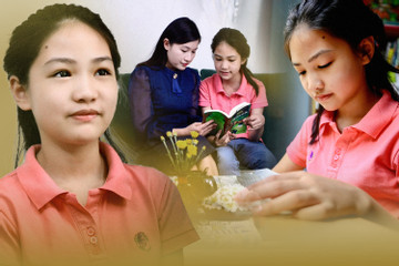 Gia tài hơn 50 tác phẩm của cô bé biết làm thơ từ thuở lên 3