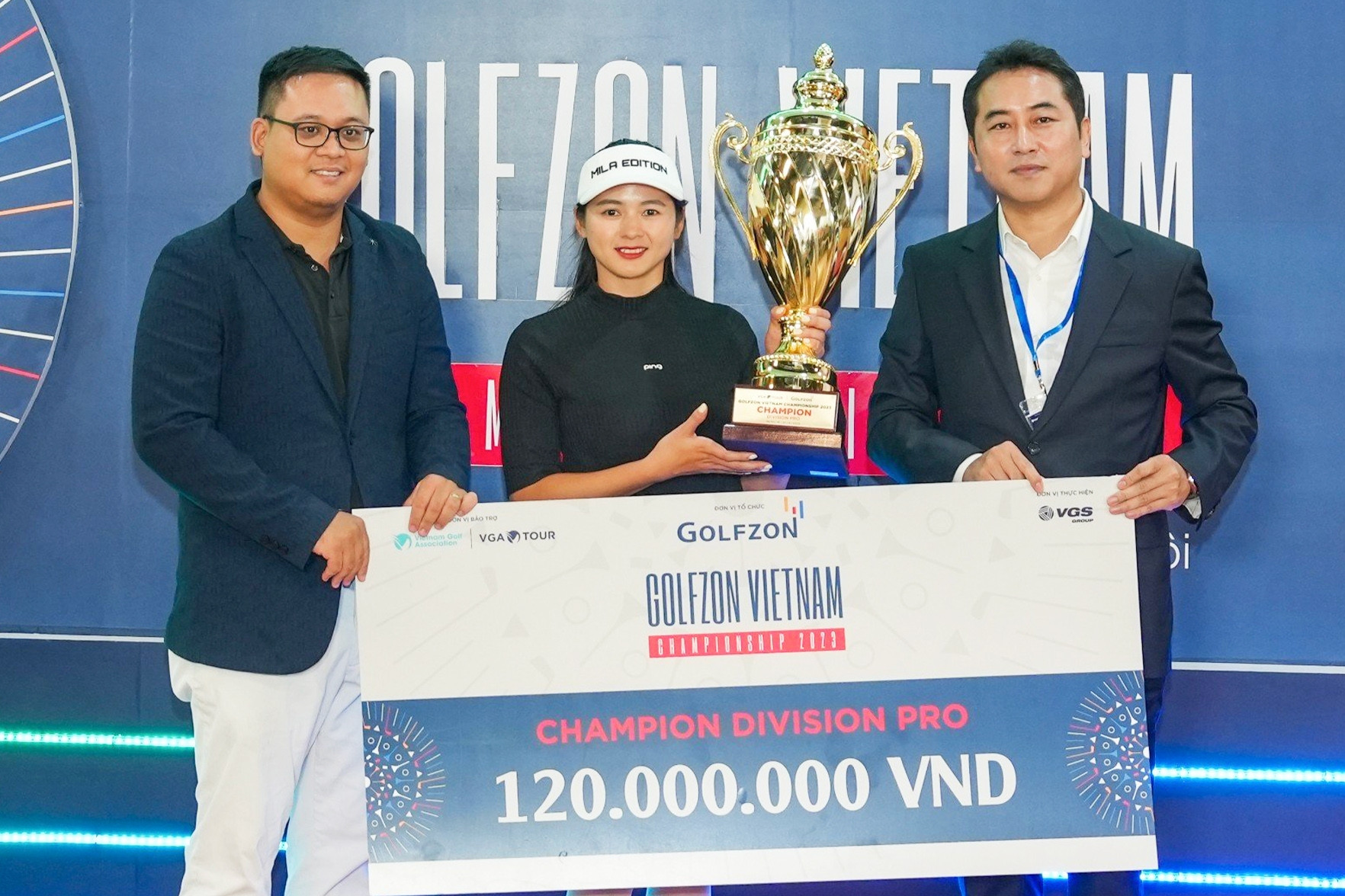 Hana Kang vô địch giải golf chuyên nghiệp trong nhà 2023