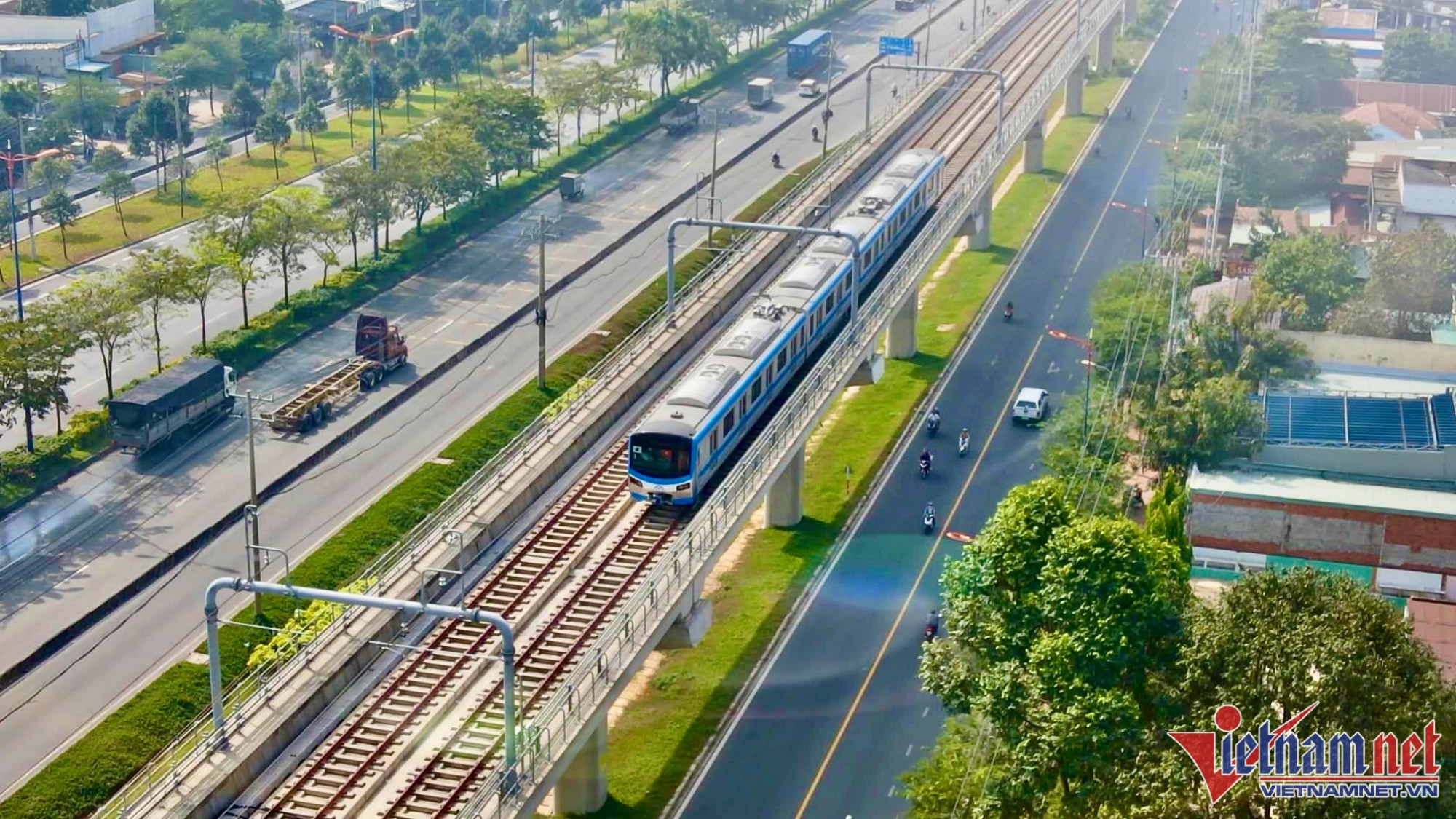 Đề xuất chạy trình diễn tàu Metro số 1 từ Suối Tiên đến Bến Thành