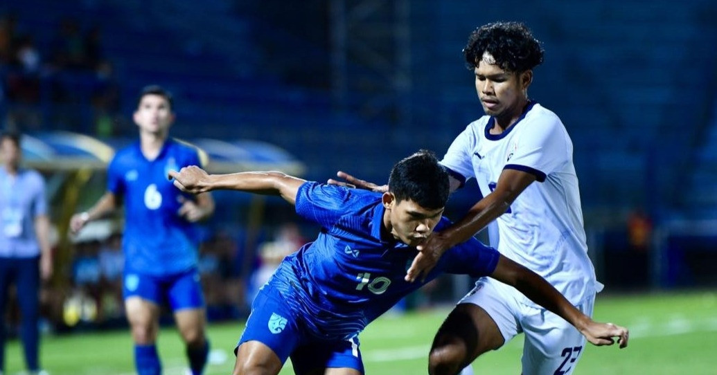 ผลฟุตบอล ไทย U23 2-0 U23 กัมพูชา
