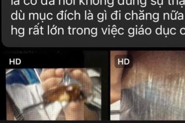 Xuất hiện côn trùng trong suất ăn của học sinh ở Hà Nội, trường báo cáo gì?