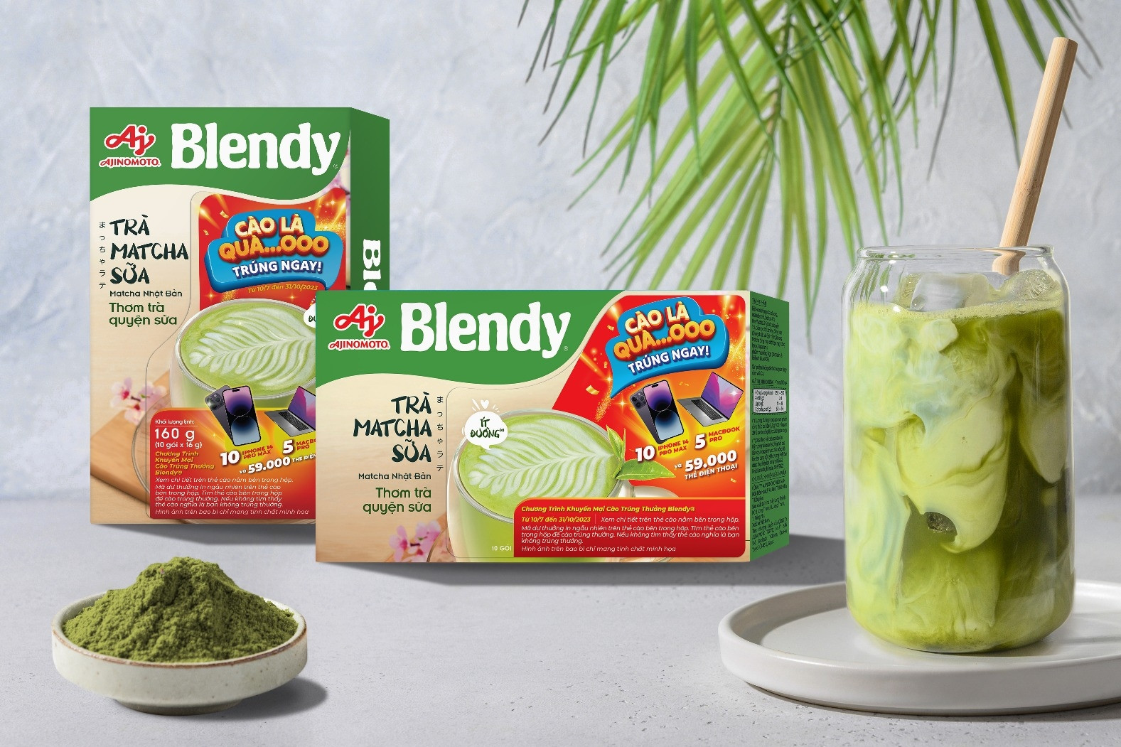 Cơ hội trúng iPhone, Macbook khi mua trà sữa Blendy