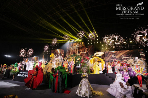 Mở cổng bình chọn Best National Costume - Miss Grand Vietnam 2023