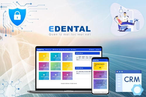 Edental - phần mềm tối ưu hóa hiệu suất nha khoa