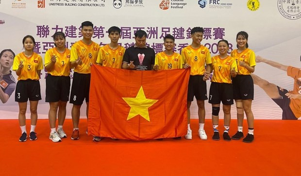 Vietnam win 6 golds at 1st Asian & Asian Youth Shuttlecock Championships