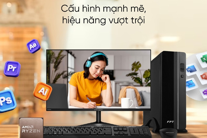 2 máy tính FPT Elead phù hợp cho học sinh