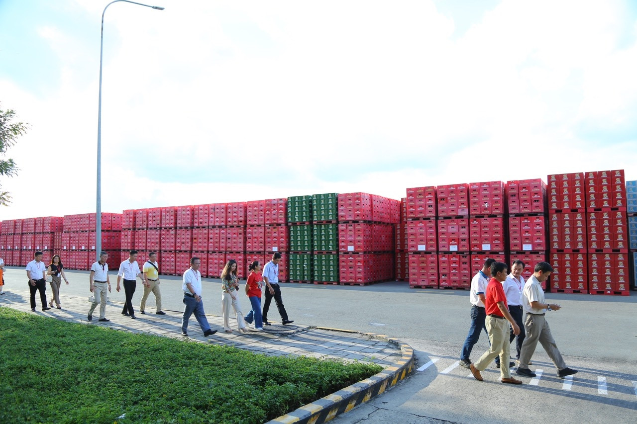 Bước tiến nâng cao hiệu quả chuỗi cung ứng của Sabeco