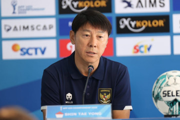 HLV Shin Tae Yong không lo nếu U23 Indonesia thua U23 Việt Nam