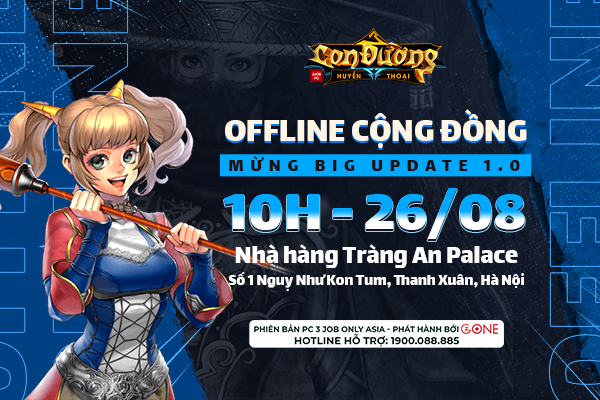 Sắp diễn ra big offline cho các game thủ Con đường huyền thoại - Gzone