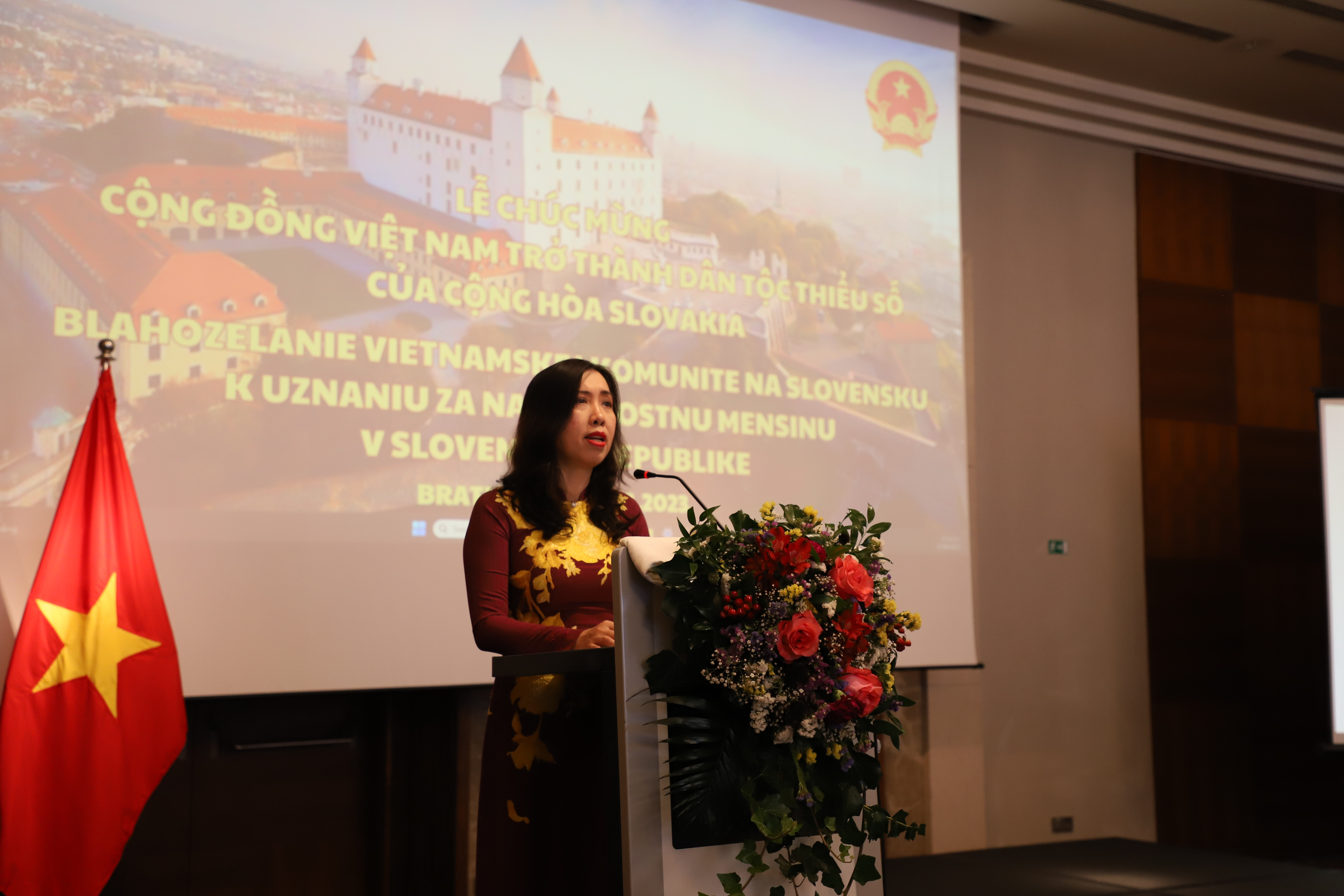 Lễ chúc mừng cộng đồng người Việt tại Slovakia được công nhận dân tộc thiểu số của sở tại