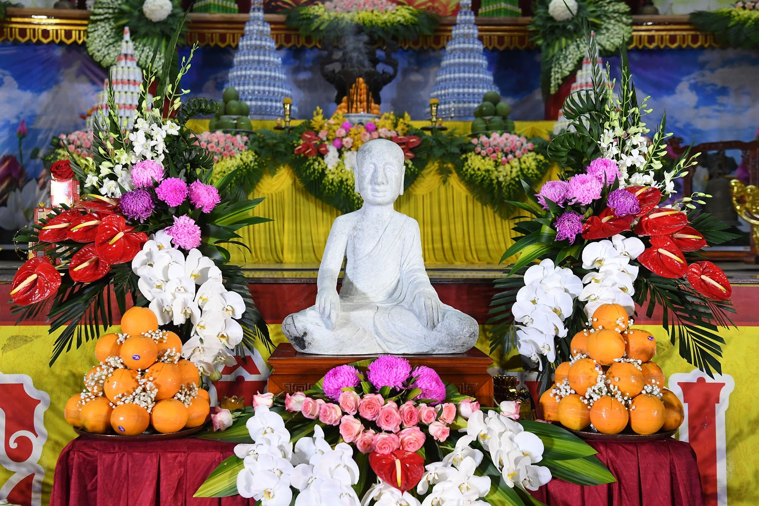 Tượng Phật Thích Ca Mâu Ni bằng ngọc lớn nhất thế giới đặt tại Yên Tử
